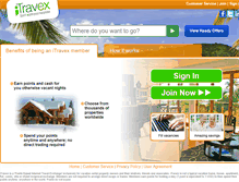 Tablet Screenshot of itravex.com